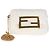 Fendi Charm Baguette Nano Maxi Buckle in shearling crema