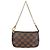 Louis Vuitton Damier Ebene Canvas Mini Pochette Accessoires - vista 8