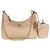 Bolso de hombro Prada Re-Edition 2005 en Re-Nylon Camel