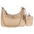 Bolso de hombro Prada Re-Edition 2005 en Re-Nylon Camel - vista 8