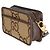 Dionysus Bolsa Mini Messenger Gucci em lona Jumbo GG Camel, couro de bezerro texturizado Dollar e faixa Web - vista 4