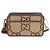 Dionysus Bolsa Mini Messenger Gucci em lona Jumbo GG Camel, couro de bezerro texturizado Dollar e faixa Web - vista 8