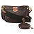 Borsa a tracolla Louis Vuitton Multi Pochette Accessoires Monogram in marrone M44813