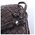 Borsa a tracolla Bottega Veneta Nodini in pelle Intrecciato Marrone - vista 14