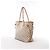 Borsa a tracolla Louis Vuitton Neverfull MM Damier Azur in Beige N51107 - vista 2