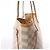 Borsa a tracolla Louis Vuitton Neverfull MM Damier Azur in Beige N51107 - vista 4