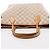 Borsa a tracolla Louis Vuitton Neverfull MM Damier Azur in Beige N51107 - vista 6
