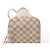 Borsa a tracolla Louis Vuitton Neverfull MM Damier Azur in Beige N51107 - vista 8