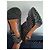 Alaïa Studded black leather lace-up ankle boots - view 4