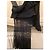 Autre Marque Vestido Extē negro asimétrico de encaje y seda - vista 11
