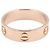 Anello Cartier Love in oro rosa 18K - vista 2