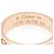 Anello Cartier Love in oro rosa 18K - vista 3