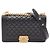 Chanel Boy Schultertasche aus schwarzem Lammleder