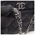Chanel Matelassé Bowling Bag aus schwarzem Lammleder - Ansicht 11