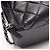 Chanel Matelassé Bowling Bag aus schwarzem Lammleder - Ansicht 9