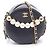 Bolsa de Ombro Mini Redonda Chanel Matelassé