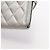 Timeless Carteira Longa Chanel Matelassé em Silver - vista 7