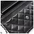 Timeless Chanel Matelassé Schultertasche aus schwarzem Lammleder - Ansicht 7