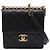 Borsa a tracolla Chanel Matelassé in pelle nera