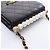 Borsa a tracolla Chanel Matelassé in pelle nera - vista 11