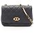 Borsa a tracolla Chanel Matelassé in pelle nera