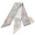 Hermès Hermes Twilly BRIDES de GALA en fleurs Ribbon Scarf