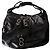 Autre Marque Nannini Schultertasche aus schwarzem Leder