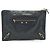 Balenciaga Clutch Giant 12 Flat Motor in pelle di agnello