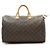 Louis Vuitton Monogram Speedy 40 Toile Marron Cuir