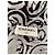 Timeless CHANEL Vintage Printed Silk Sleeveless Top – Black & Grey Monogram Camellia Pattern - view 3