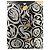 Timeless CHANEL Vintage Printed Silk Sleeveless Top – Black & Grey Monogram Camellia Pattern - view 4