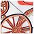Hermès Foulard Hermes Multicolor Silk Stately Wheels 90 - vista 5