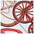 Hermès Foulard Hermes Multicolor Silk Stately Wheels 90 - vista 7