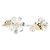 Tiffany & Co. Please Return To Tiffany & Co. Bracciale Rigido in Argento Sterling e Oro Giallo 18K con Coccinella e Fiore