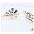 Tiffany & Co. Please Return To Tiffany & Co. Bracciale Rigido in Argento Sterling e Oro Giallo 18K con Coccinella e Fiore - vista 5