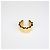 Bracciale Jil Sanders in metallo dorato Curl - vista 4
