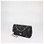 Borsa Chanel Medium Classic Double Flap in tweed nero e cristalli Paris-Shanghai - vista 2