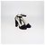 Sandali platform con cinturino alla caviglia in velluto blu navy e pelle Jimmy Choo - vista 2