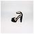 Sandali platform con cinturino alla caviglia in velluto blu navy e pelle Jimmy Choo - vista 4