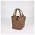 Hermès Borsa Hermes Picotin Lock 22 in pelle Clemence marrone - vista 3