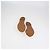 Sandali bassi Lock It in pelle marrone Louis Vuitton - vista 6