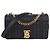 Borsa a tracolla Lola Medium in pelle matelassé nera Burberry