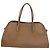 Borsa tote Margaux E/W in pelle marrone The Row