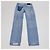 Pantalones rectos de denim azul Givenchy con efecto desgastado - vista 2