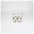 Sandali con tacco largo e cinturino alla caviglia Chanel White, Black Leather CC Print - vista 5
