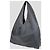 The Row Borsa New Bindle Bag in pelle grigio scuro - vista 2