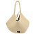 Khaite Bolso Tote Lotus Medium de rafia natural
