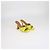 Sandali Mule Lupita Amina Muaddi Citrine Yellow Crystal - vista 2