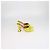 Sandali Mule Lupita Amina Muaddi Citrine Yellow Crystal - vista 3