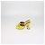Sandali Mule Lupita Amina Muaddi Citrine Yellow Crystal - vista 4